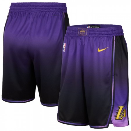 Los Angeles Lakers Kratke hlače Nike 2024-25 City Edition Swingman